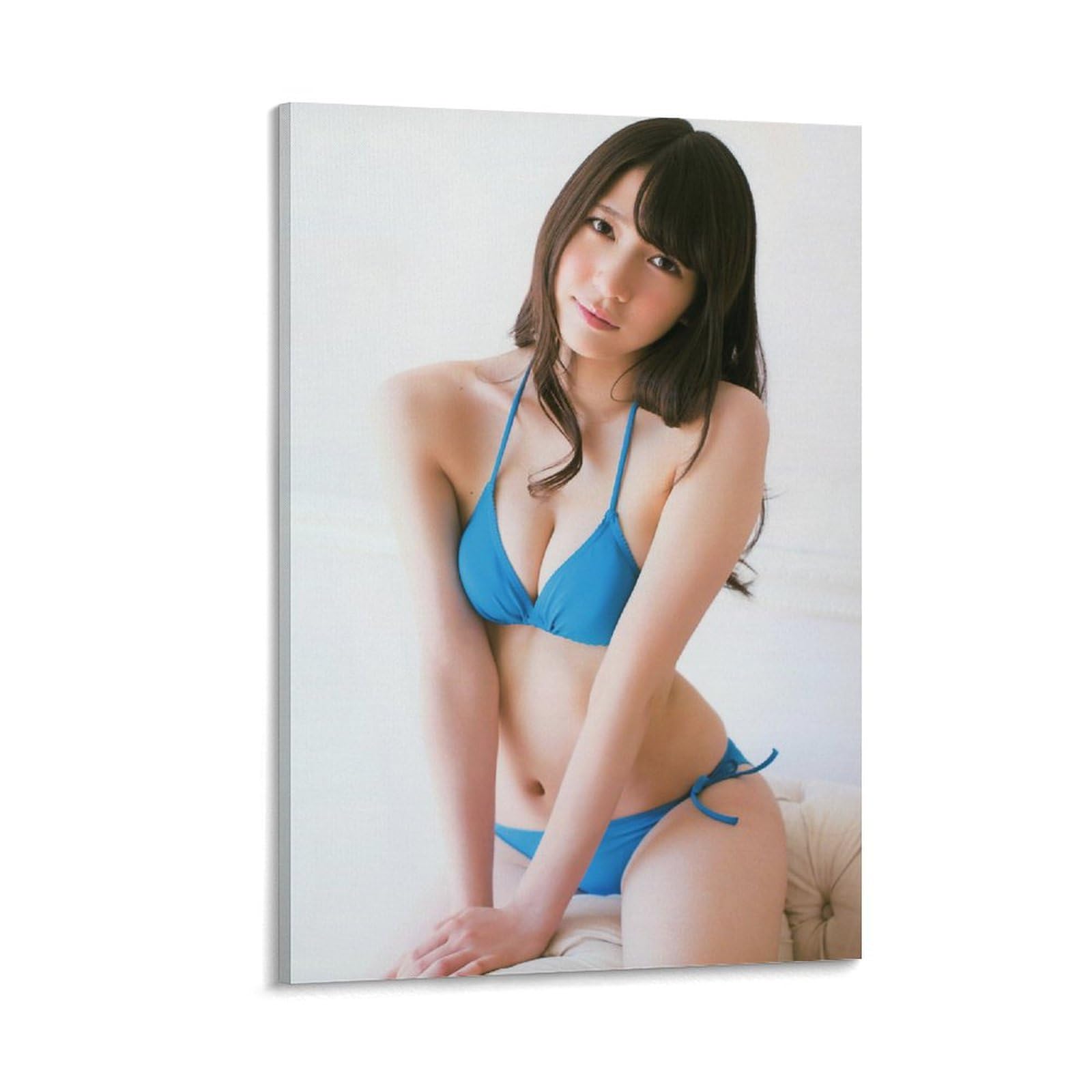 アイドル　キャンディーズ　ビキニ姿のポスター　木製　パネル　レア Amazon.co.jp: 茂木忍 夏の美少女水着ポスター (2) アートパネル